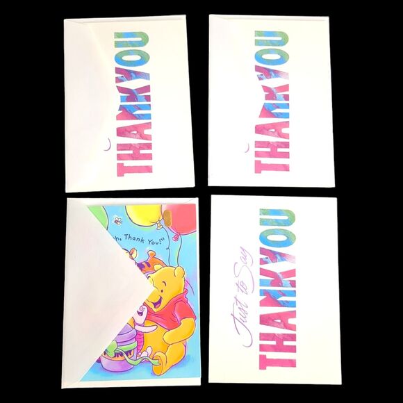 Thank You Greeting Card Lot Of 24 Cards Mix Lot Some Duplicated with Envelopes - Picture 5 of 8